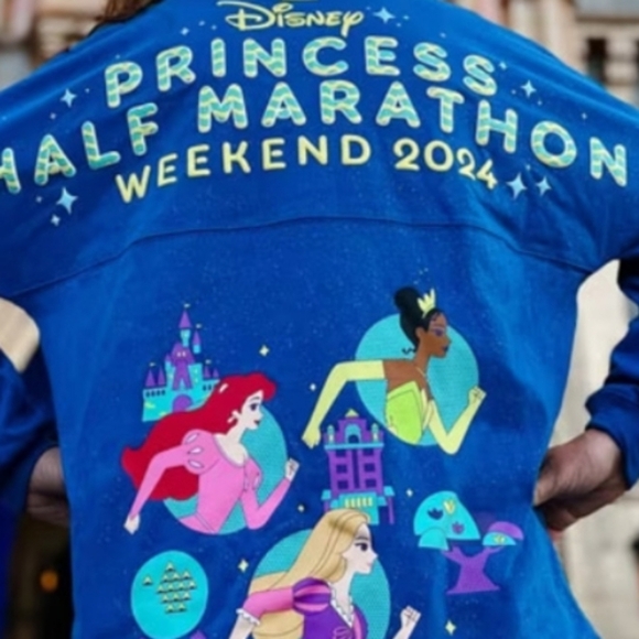 Disney Princess Half Marathon 2024 Spirit Jersey - Picture 1 of 7